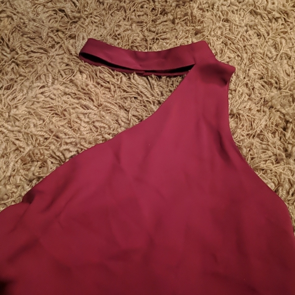 Dainty Hooligan Maroon Mini Dress - Picture 2 of 5